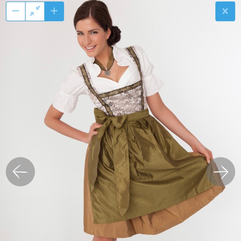 Dirndl Astrid - The dirndl is regarded as a folk costume (in German Tracht).